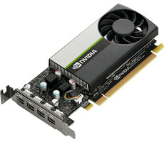 Rozbaleno - PNY NVIDIA Quadro T1000 / nVidia Quadro T1000 4GB / 4GB GDDR6 / PCIe x16 3.0 / 4x mini DP / 50W / rozbaleno