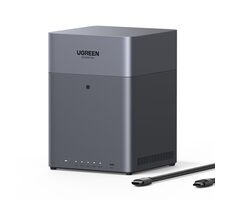 Ugreen NASync DH4300plus / 8 GB / 4 sloty / Ethernet / HDMI / USB-C / 2x USB-A