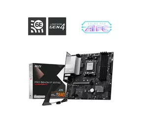MSI PRO B840M-P WIFI6E / B840 / 4x DDR5 / 1x 2.5GLAN / Wi-Fi / mATX 