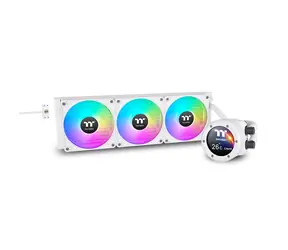 Thermaltake TH360 V2 Ultra EX ARGB bílá / AIO vodní chladič CPU / 3x 120 mm / 2000 RPM @ 28.5 dB / 68 CFM