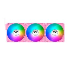 Thermaltake CT120 EX ARGB Sync PC Cooling Fan růžová / Hydraulic Bearing / 120mm / 28.5dB @ 2000rpm / 4 pin / 3ks 