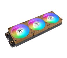 Thermaltake CT140 EX Reverse ARGB Sync PC Cooling Fan hnědá / Hydraulic Bearing / 140mm / 32.8dB @ 1800rpm / 4 pin / 3ks