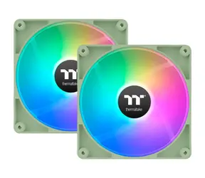 Thermaltake CT120 Reverse ARGB Sync PC Cooling Fan zelená / Hydraulic Bearing / 120mm / 31.2dB @ 2000rpm / 4 pin / 2ks