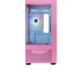 Thermaltake View 170 TG ARGB růžová / mini ITX / 3x 120mm / 2x USB-A / bez zdroje / průhledná bočnice