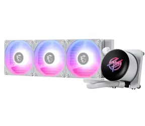 MSI MPG CoreLiquid P13 360 bílá / 3x 120mm ARGB / 20 dB @ 2050 RPM / 64.9 CFM / AMD