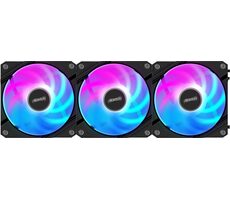 Rozbaleno - GIGABYTE AORUS EZ CHAIN FAN 120 3ks / 120mm / 60 CFM / 600-2000 RPM / 29 Db / rozbaleno