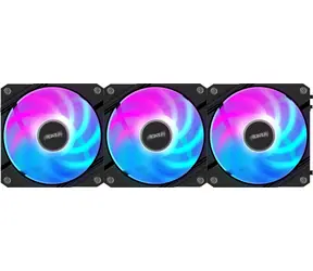 Rozbaleno - GIGABYTE AORUS EZ CHAIN FAN 120 3ks / 120mm / 60 CFM / 600-2000 RPM / 29 Db / rozbaleno