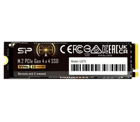 Silicon Power US75 2TB / M.2 NVMe 2280 / PCIe Gen4 / čtení: 7000MBps / zápis: 6500MBps