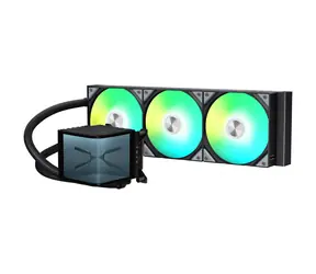 TRYX PANORAMA 360 ARGB černá / AIO vodní chladič CPU / 3x 120 mm / 28.87dB / AMD + Intel 