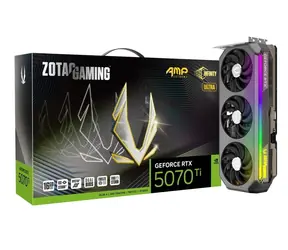 Rozbaleno - ZOTAC GeForce RTX 5070 Ti AMP Extreme Infinity Ultra 16GB / 2295 - 2572Mhz / 16GB GDDR7 / 256bit / rozbaleno