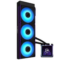 Lian Li HydroShift II LCD-S 360CL černá / 3x 120mm / ARGB podsvícení / Intel + AMD