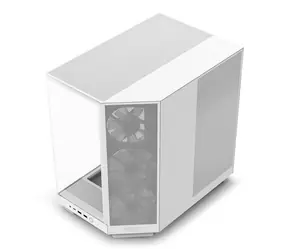 NZXT H6 Flow RGB bílá / ATX / 2x USB-A 3.2 / 1x USB-C 3.2 / 3x 120mm ARGB / bez zdroje / průhledná bočnice
