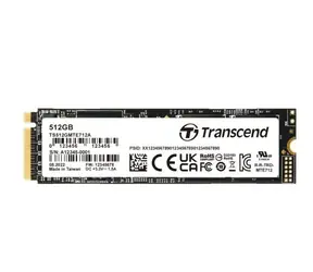 Transcend MTE712A-VS1 512GB Industrial SSD disk M.2 2280 / PCIe Gen4x4 / M-Key / 3D TLC BiCS5 / PE: 3K