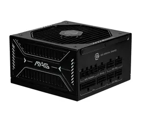 MSI MAG A850GLS PCIE5 černá / 850W / 135mm / ATX3.1 / aktivní PFC / 80PLUS Gold 