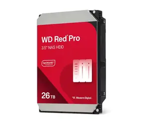 WD Red Pro WD260KFGX 26TB / HDD / 3.5" / SATA 6Gbs / 7200RPM / 512MB cashe / 5y