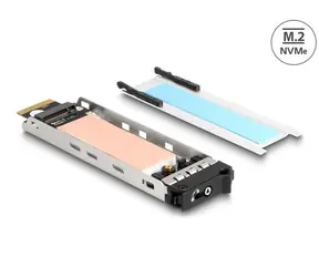 Delock Vnitřní zásobník mobilní přihrádky na 1 x SSD M.2 NMVe pro mobilní přihrádku 47028