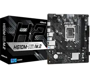 ASRock H610M-H2/M.2 / H610 / LGA 1700 / 2x DDR4 / PCIEx16 / 1x GLAN / mATX