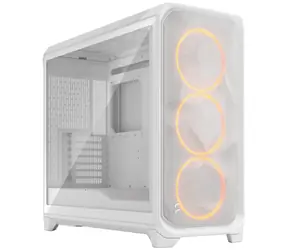 Fractal Design Meshify 3 XL TG White RGB / Big-Tower / ATX / bez zdroje / průhledná bočnice