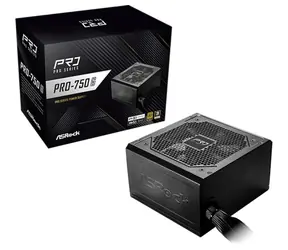 ASRock PRO-750G / ATX / 750W / 80 Plus Gold / 120mm