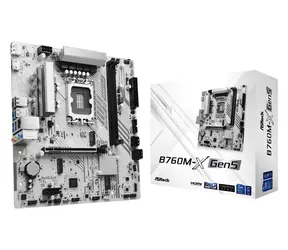 ASRock B760M-X / B760 / LGA 1700 / 2x DDR5 / PCIEx16 / 1x 2.5GLAN / mATX