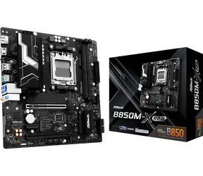 ASRock B850M-X R2.0 / AMD B850 / 2xDDR5 / 4xSATA III / USB 3.2 / 2.5GLAN / sc.AM5 / mATX