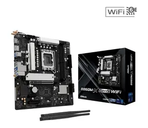 ASRock B860M-X WiFi R2.0 / B860 / LGA 1851 / 2x DDR5 / PCIEx 16 / 2.5GLAN / Wi-Fi / mATX