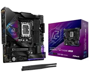 Rozbaleno - ASRock RIPTIDE WiFi / Z890 / LGA 1851 / 4x DDR5 / PCIex16 / 2.5GLAN / mATX / rozbaleno