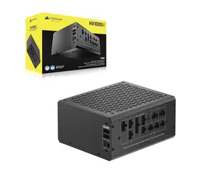 Corsair HX1000i SHIFT černá / 1000W / 80 PLUS Platinum / 140mm ventilátor / modulární