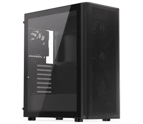 Endorfy skříň Ventum 400 Air černá / ATX / 4x120mm / 2xUSB 3.0 / USB-C / mesh panel / tvrzené sklo / bez zdroje