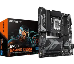 GIGABYTE B760 GAMING X GEN5 / B760 / LGA1700 / 4x DDR5 / 4x SATA III / USB / 1x PCIE x16 / 1x 2.5GLAN / 3x M.2 / ATX