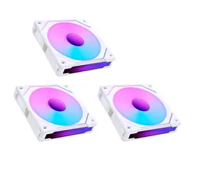 Lian Li UNI FAN SL-INF 120 bílá / ARGB / 3ks / 120mm / 2100rpm / 32 dB / 50 CFM / 4 pin