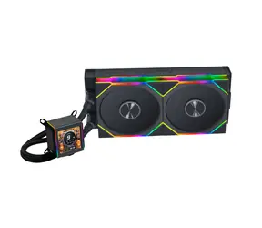 Lian Li GALAHAD II LCD 280 TL AIO černá / 2x 140 mm / ARGB podsvícení / 2300 RPM / 32 dB / Intel + AMD