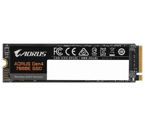 GIGABYTE AORUS Gen4 7000E SSD 1TB / M.2 2280 / PCIe 4.0 / R: 7100 MBps / W: 6100 MBps 