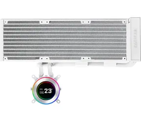 Lian Li HydroShift II LCD-C 360 AiO vodní chlazení bílá / 360 mm / ARGB / LCD / 3200 RPM / 28 dB / Intel + AMD