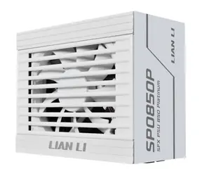 Lian Li SP Series Platinum 80 PLUS Platinum bílá / ATX 3.1 / 850W / 80 PLUS Platinum / Aktivní PFC / modulární