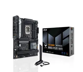 Zánovní - ASUS TUF GAMING B860-PLUS WIFI / B860 / LGA 1851 / 4x DDR5 / PCIEx 16 / 2.5GLAN / Wi-Fi / ATX / zánovní