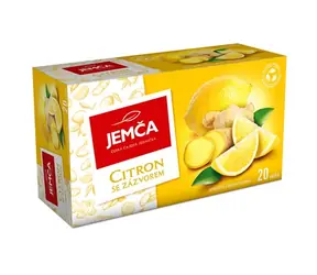 JEMČA ČAJ 40G CITRÓN/ZÁZVOR 6x