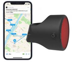Invoxia GPS Bike Tracker 3. Gen / IoT GPS lokátor / Bluetooth / + roční předplatné na připojení k síti LoRa