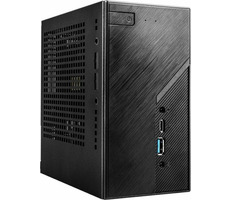 ASRock DeskMini H470 černá / LGA1200 / 2x DDR4 / 2x 2.5" / VGA / HDMI / DP / LAN / Bez OS
