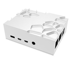 Akasa A-RA09-M1S case / Raspberry case alu stříbrná pro Raspberry Pi 4 model B 