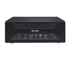 Shuttle XPC slim XH510G černá / Bez CPU (LGA1200/Intel Core 11/12th Gen) / 2xDDR4 / 1xSATA / 2x M.2 / 1xLAN / Bez OS