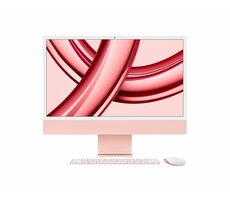 Apple iMac 24 4.5K M3 (2023) růžová / 24" / Apple M3 / 8GB / 512GB SSD / Apple 10-core / macOS