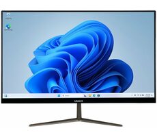 UMAX U-One 24AN Pro černá / 23.8" FHD / Intel Alder Lake N100 3.4GHz / 8GB / 128GB SSD / Intel UHD / W11P