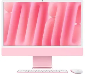 Apple iMac 24 M4 (2024) růžová / 24" 4.5K / Apple M4 / 24GB / 512GB SSD / Apple 10-Core / macOS