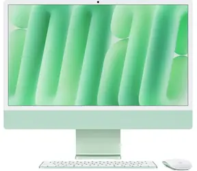 Apple iMac 24 M4 (2024) zelená / 24" 4.5K / Apple M4 / 16GB / 256GB SSD / Apple 8-Core / macOS