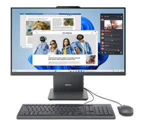 Lenovo IdeaCentre AIO 27ARR9 šedá / 27" FHD / AMD Ryzen 5 7535HS 3.3GHz / 16GB / 512GB SSD / AMD Radeon / W11H