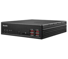 Shuttle XPC slim DH32U5 černá / Intel Core i5-1135G7 2.4GHz / 2xDDR4 / 1xSATA / 2x M.2 / 2xLAN / Bez OS
