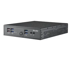 Shuttle XPC slim DS50U5 černá / IntelCore i5-1335U 1.3GHz / 2xDDR5 / 1xSATA / 2x M.2 / 2xGLAN / Bez OS