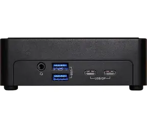 ASRock Barebone NUCS-Box-125H / 2x DDR5 5600MHz / 1x M.2 PCIe / 1x Intel 2.5GbE LAN / 2x HDMI 2.1 + 1x DP 2.1 / Bez OS