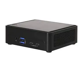ASRock Barebone NUCS-Box-155H / 2x DDR5 5600MHz / 1x M.2 PCIe / 1x Intel 2.5GbE LAN / 2x HDMI 2.1 + 1x DP 2.1 / Bez OS